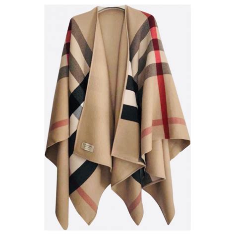 capes burberry|authentic burberry poncho.